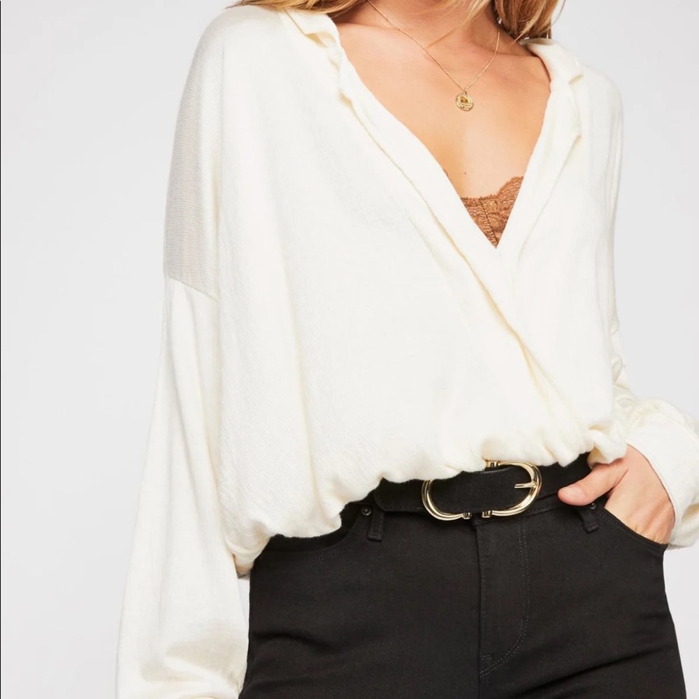 Free People NWT wrap top